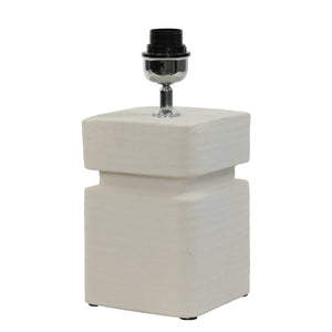 Cream ceramic lampbase
