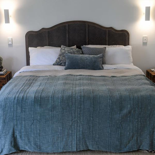 Grey throw