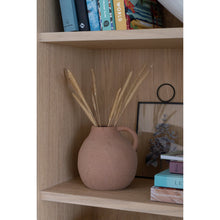 Load image into Gallery viewer, Sandstone stoneware vase with handle small
