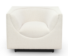 Load image into Gallery viewer, Cream boucle occasional chair