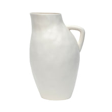 Load image into Gallery viewer, White earthenware vase large