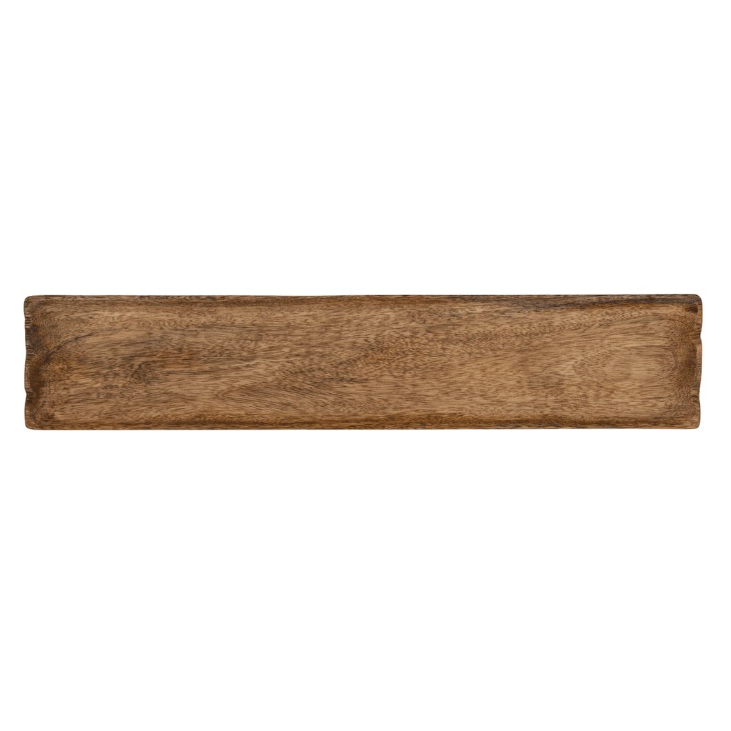 Mango wood serving tray long