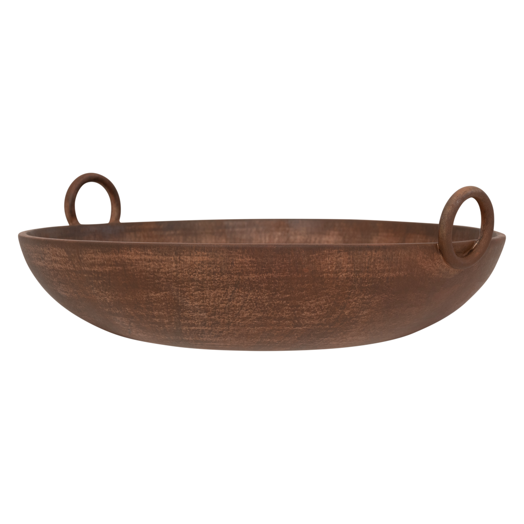 Decorative bowl with handles