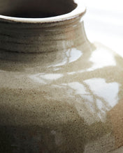 Load image into Gallery viewer, Green handmade vase