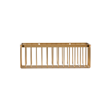 Load image into Gallery viewer, Brass bathroom basket 11x28