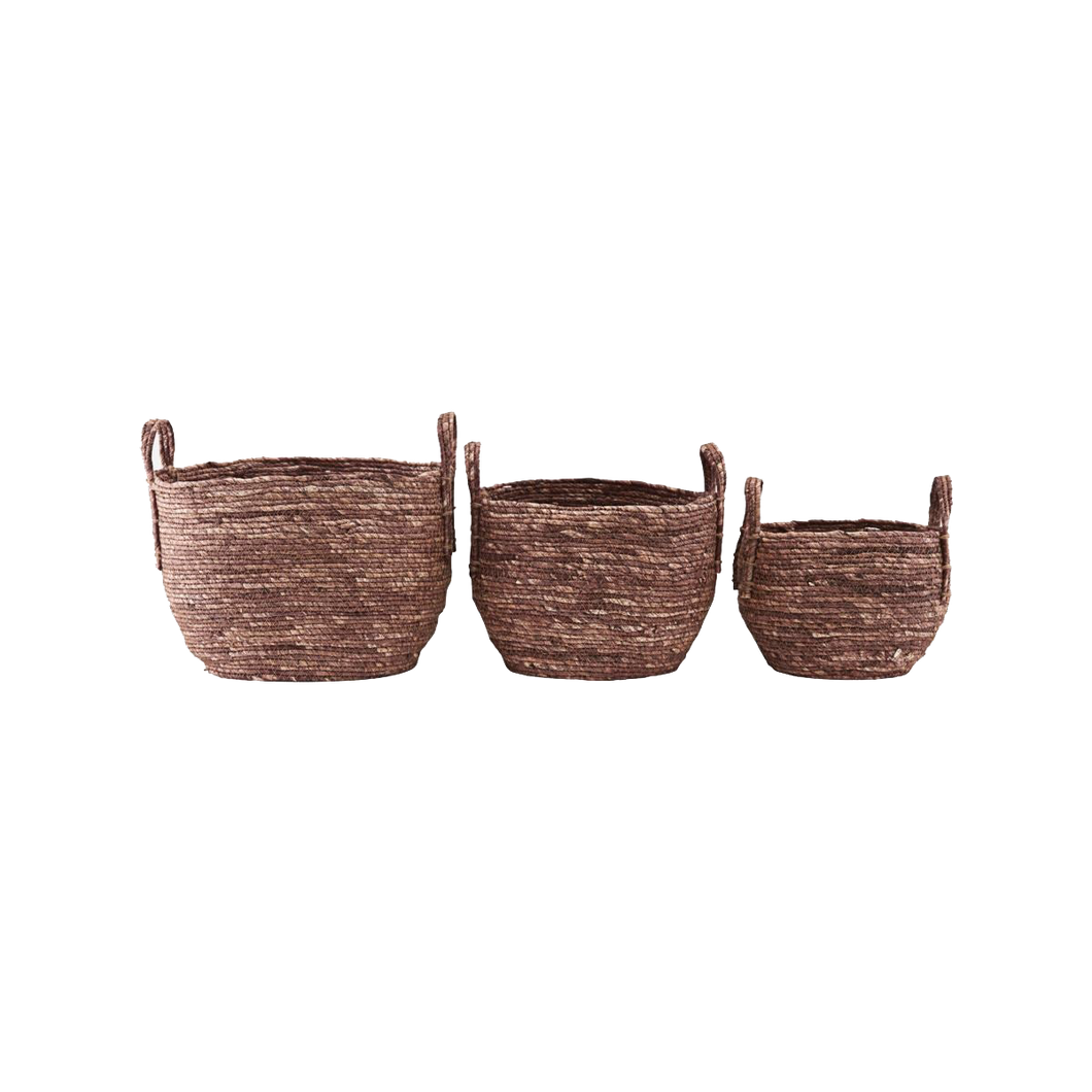 Maize baskets with handles