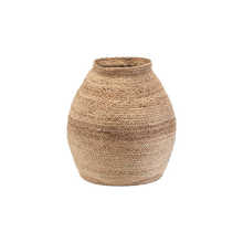 Load image into Gallery viewer, Natural jute bell shaped large basket