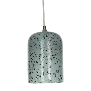Speckled glass pendant light 16.5x22
