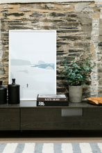 Load image into Gallery viewer, Grey wash wood lidded pot 30cm