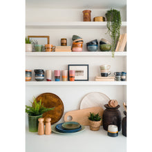 Load image into Gallery viewer, 70s ceramics green dinner plates (set of 2) by HKliving
