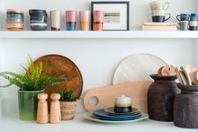 Load image into Gallery viewer, Vintage wooden water pots 28cm