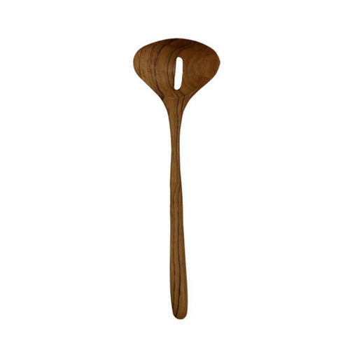 Wooden spoon with hole