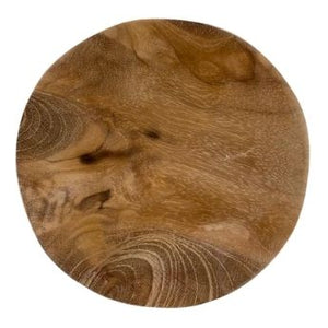 Algarve round teak plate