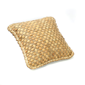 Natural hyacinth cushion 40x40