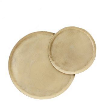 Brass round trays