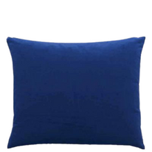 Load image into Gallery viewer, Blue luxury velvet cushion 50x60