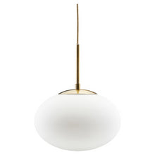 Load image into Gallery viewer, White opal pendant light 30x35