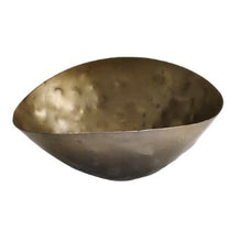 Load image into Gallery viewer, Gold organic shaped bowl 20cm