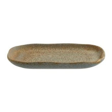 Load image into Gallery viewer, Natural stoneware dish 22.5x15x1.5