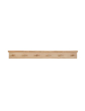 Load image into Gallery viewer, 6 peg oak rail with shelf