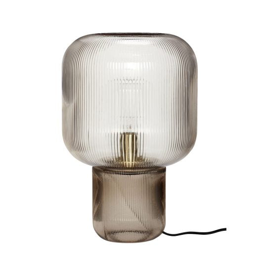 Smoked Table Lamp