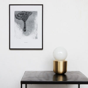 'Chanterelle' framed