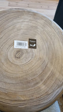 Load image into Gallery viewer, Wooden log slice tray