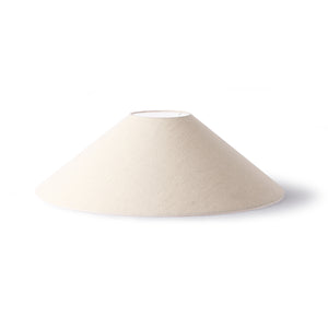 Ivory jute triangle lampshade 55x55x16.5