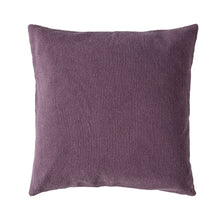 Load image into Gallery viewer, Purple cotton cushion 45x45