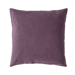 Purple cotton cushion 45x45