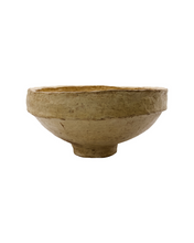 Load image into Gallery viewer, Natural beige handmade &amp; textured papermache bowl