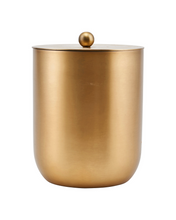 Load image into Gallery viewer, Brass finished ice bucket or wine chiller