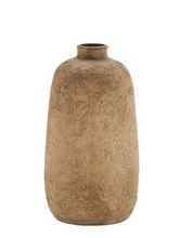 Load image into Gallery viewer, Washed dark nude terracotta vase