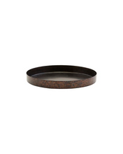 Load image into Gallery viewer, Matte black iron tray small