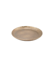 Load image into Gallery viewer, *DAMAGED* Brass finished circular tray