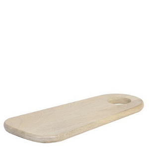 Natural wood chopping board 33.5x15