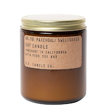 Load image into Gallery viewer, Patchouli Sweetgrass soy jar candle