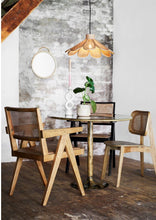 Load image into Gallery viewer, Rattan flower shaped pendant ceiling lampshade