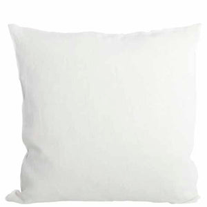 White linen cushion 60x60