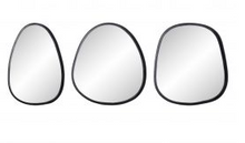 Load image into Gallery viewer, Set of three misshapen mirrors