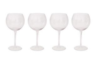 Gin glasses set of 4