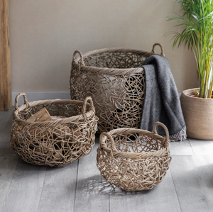 Tangled weave baskets s,m,l