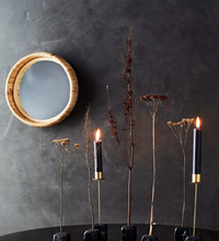 Load image into Gallery viewer, BAMBOO ROUND MIRROR 27cm