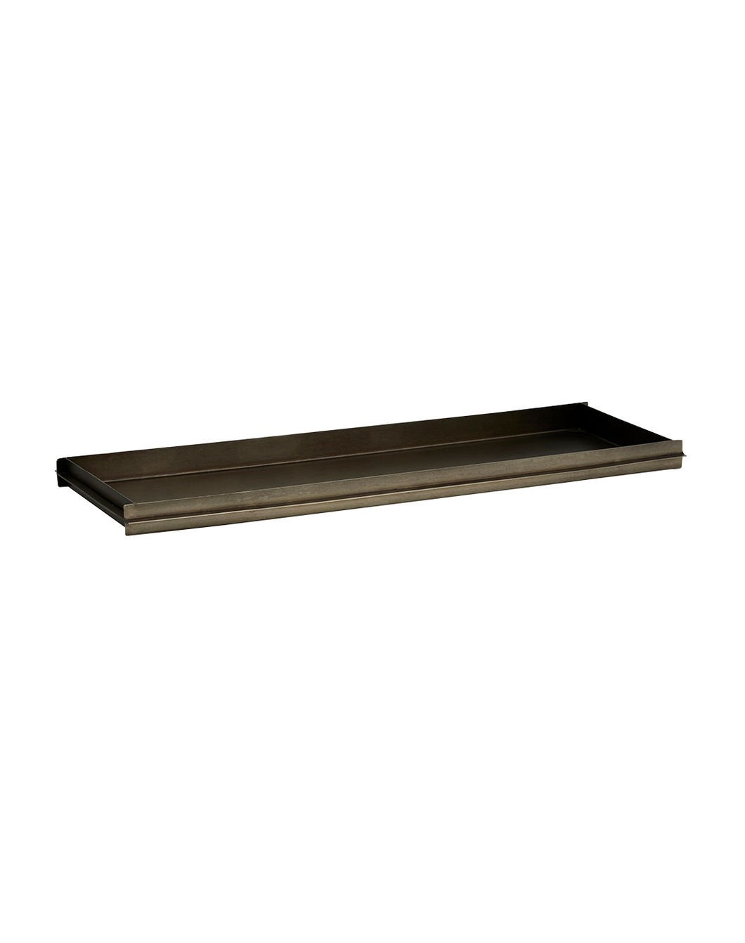 Long shop black tray