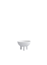 Load image into Gallery viewer, White bowl on legs