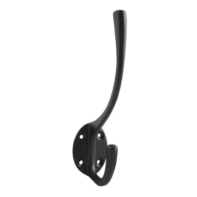 Black iron hook set of 2