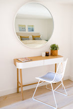 Load image into Gallery viewer, *REDUCED ITEM* WHITE METAL CHAIR