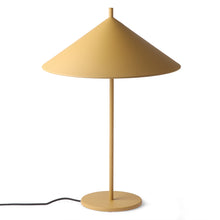 Load image into Gallery viewer, Yellow gold metal table lamp