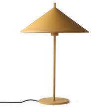 Load image into Gallery viewer, Yellow gold metal table lamp