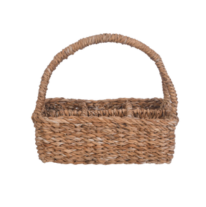 Seagrass braided glass carrier